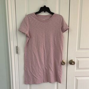 Women's rose pink T-Shirt dress